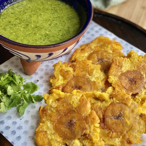 Tostones (Twice Fried Plantains) - Stellanspice