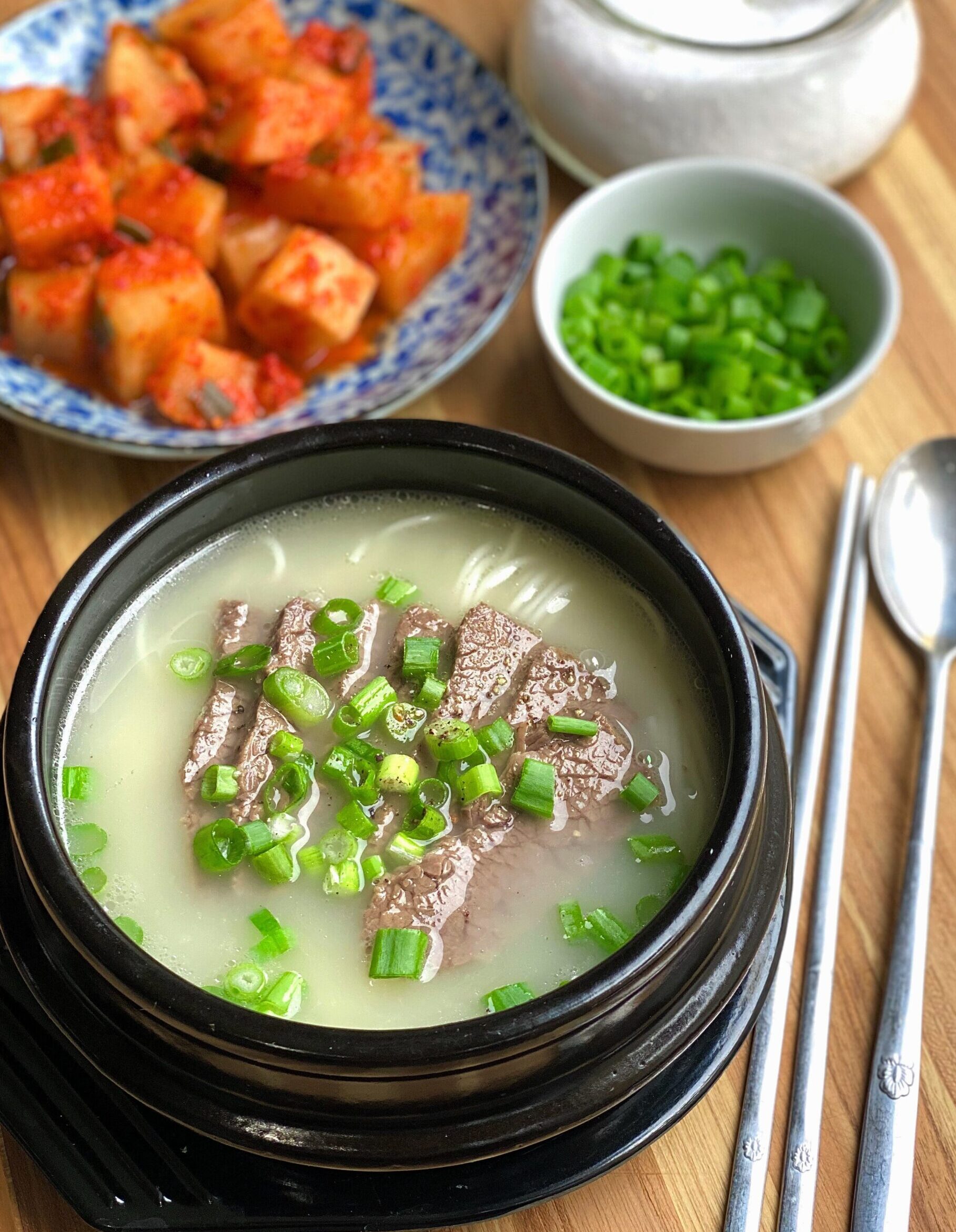 Instant Pot Korean Recipes  설렁탕 (Ox Bone soup) Sulluntang Recipe