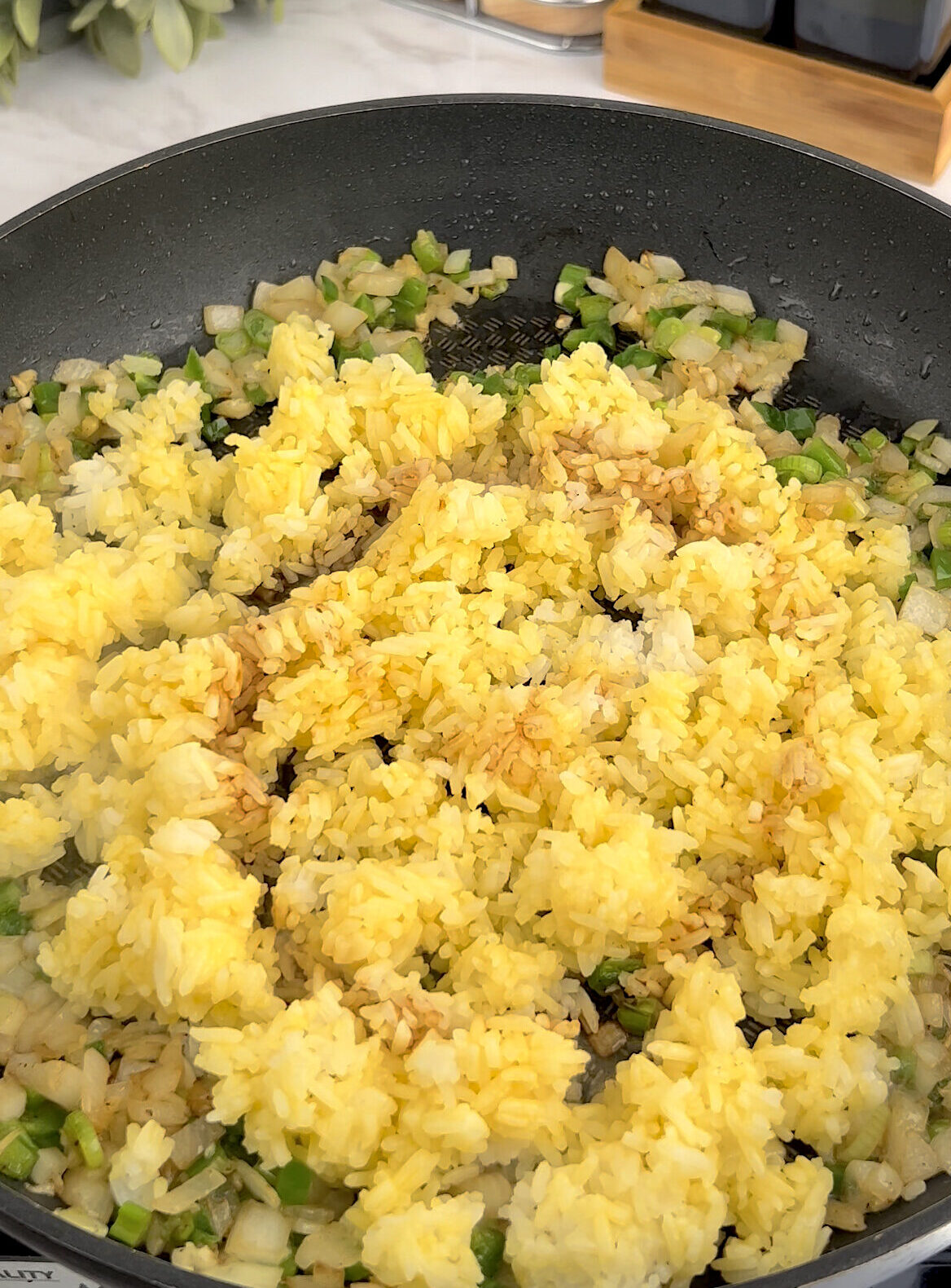 Golden Shrimp Fried Rice