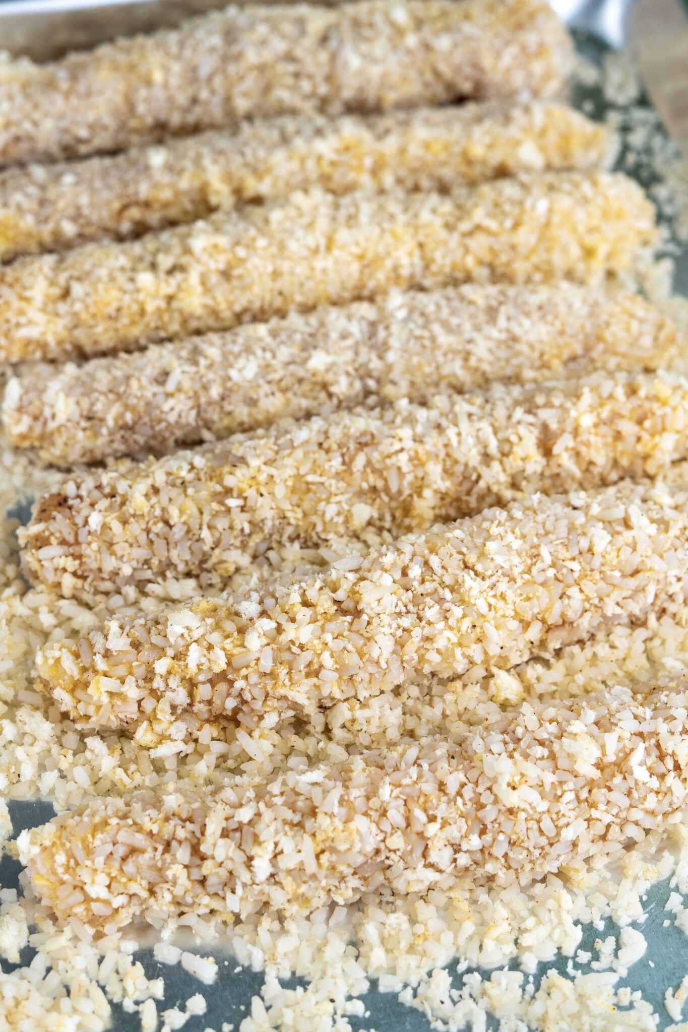 Crispy Rice Chicken Strips (sal-sal Chicken)