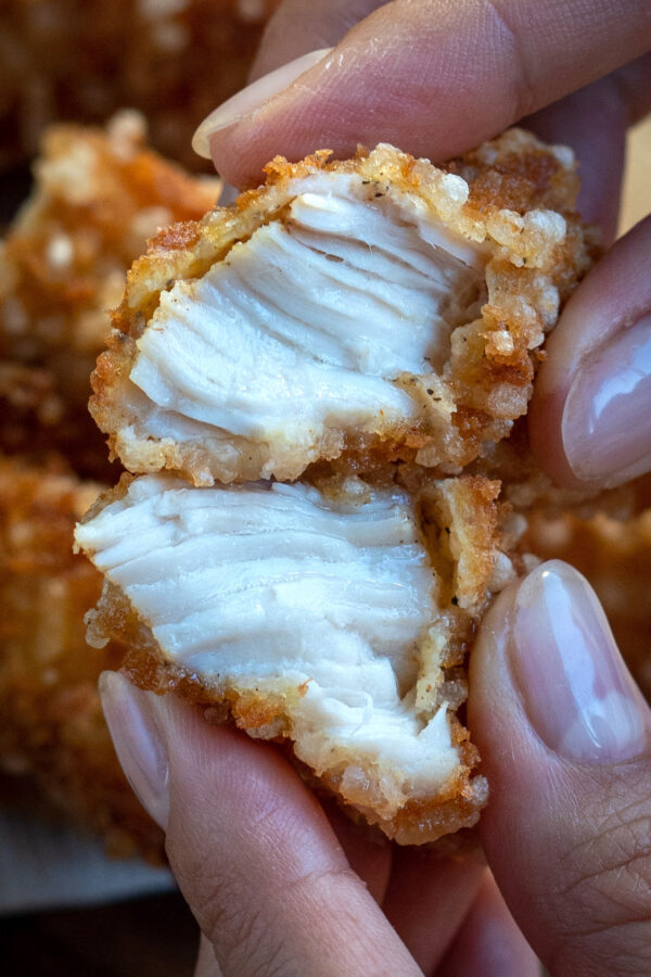 Crispy Rice Chicken Strips (Sal-Sal Chicken)