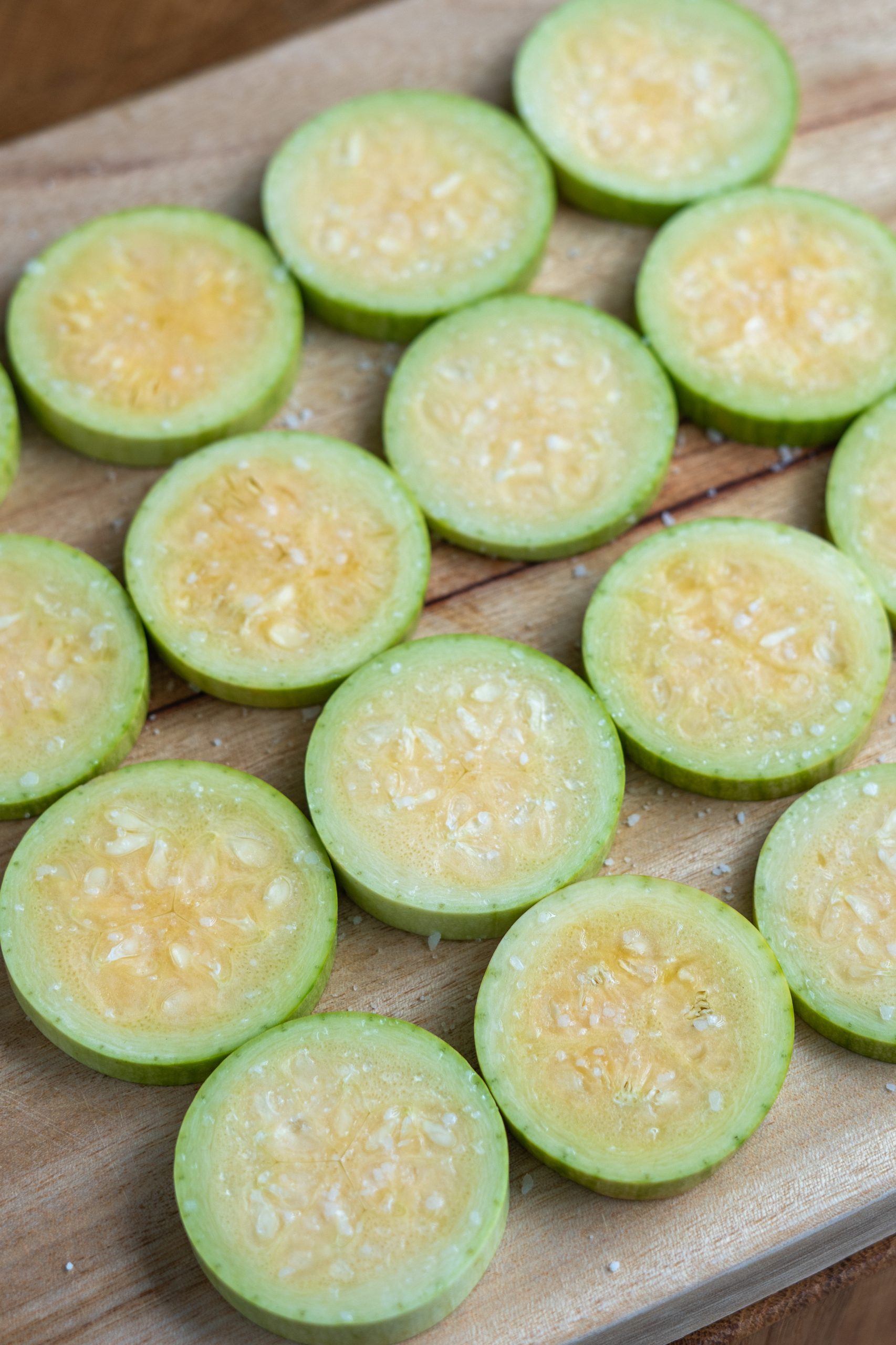 Pan Fried Zucchini (Hobak Jeon)