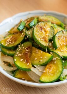 hobak bokkeum plated (instructions)