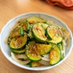 hobak bokkeum plated