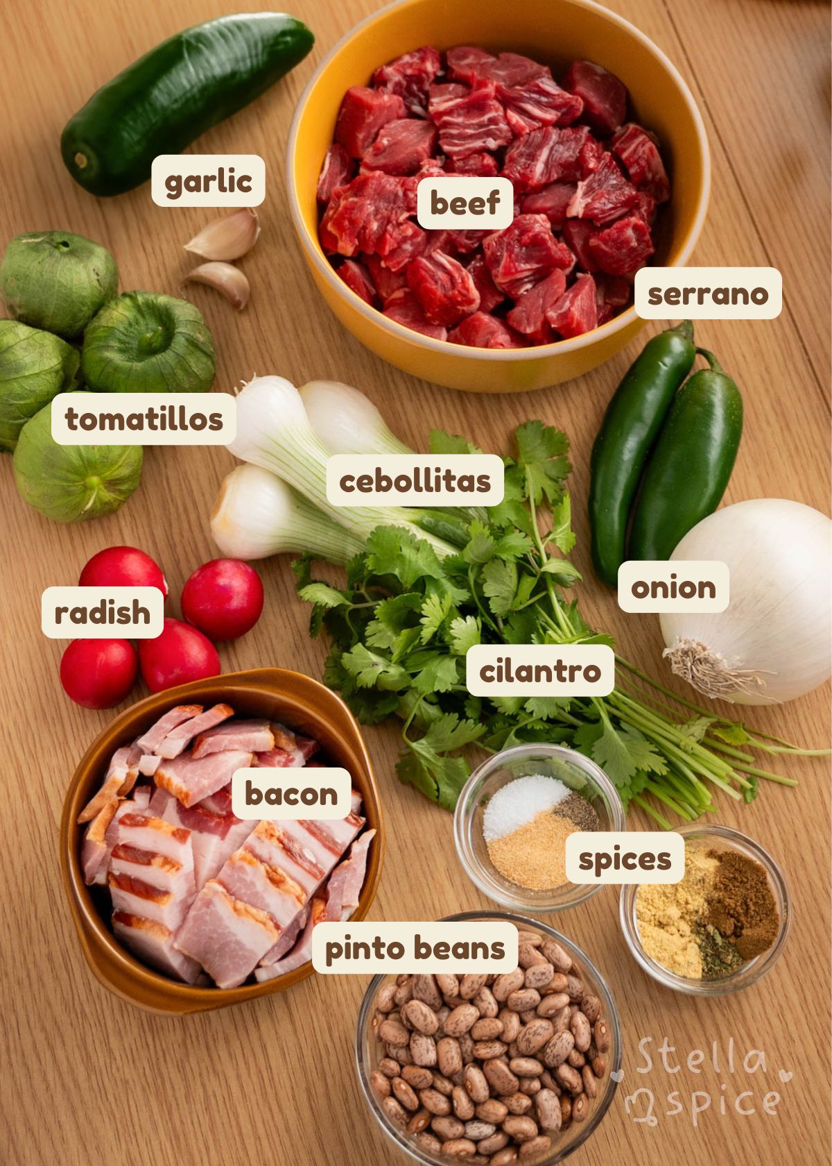 carne en su jugo list of ingredients