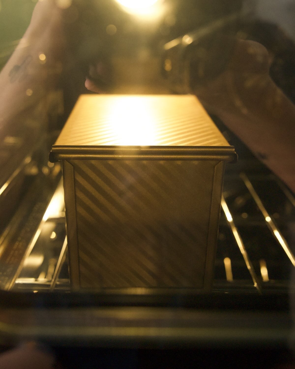 final proof in the oven on proof mode
