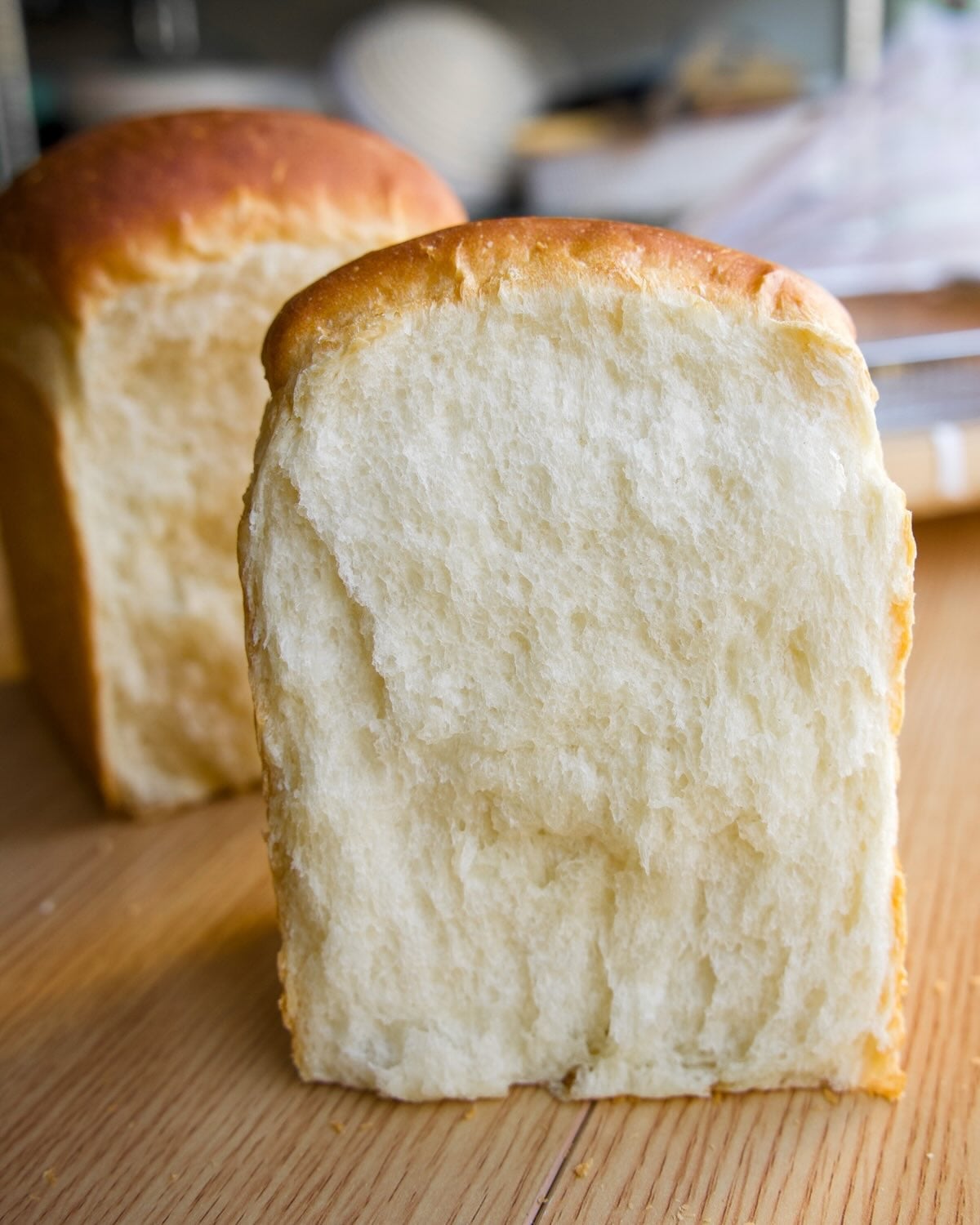 fluffy pillowy cross section