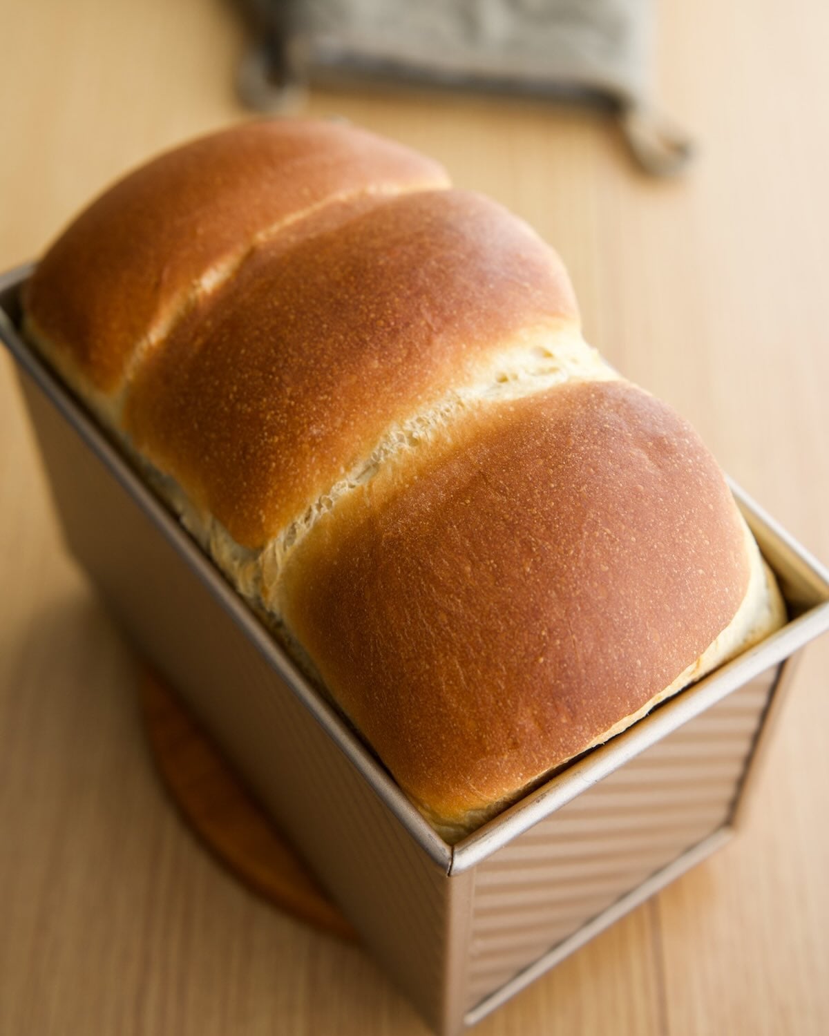 rest bread in loaf pan for 10 minutes