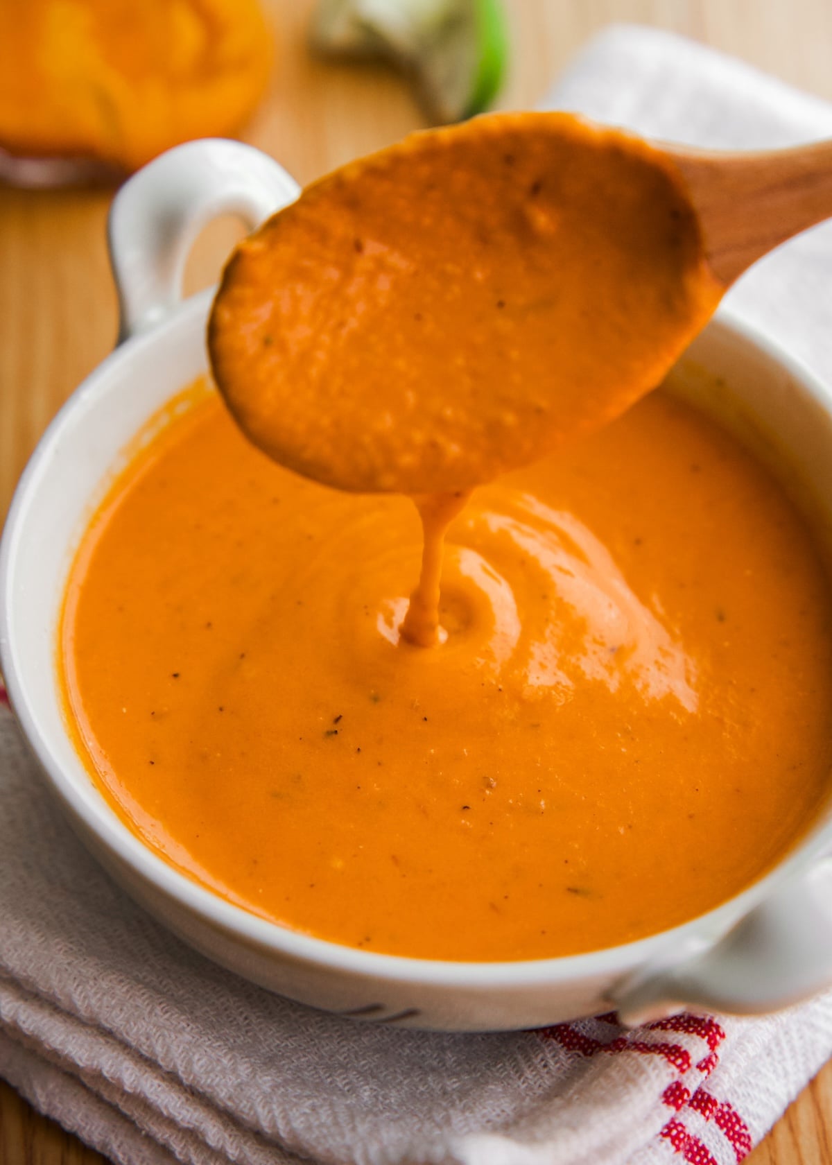 creamy habanero salsa in a bowl