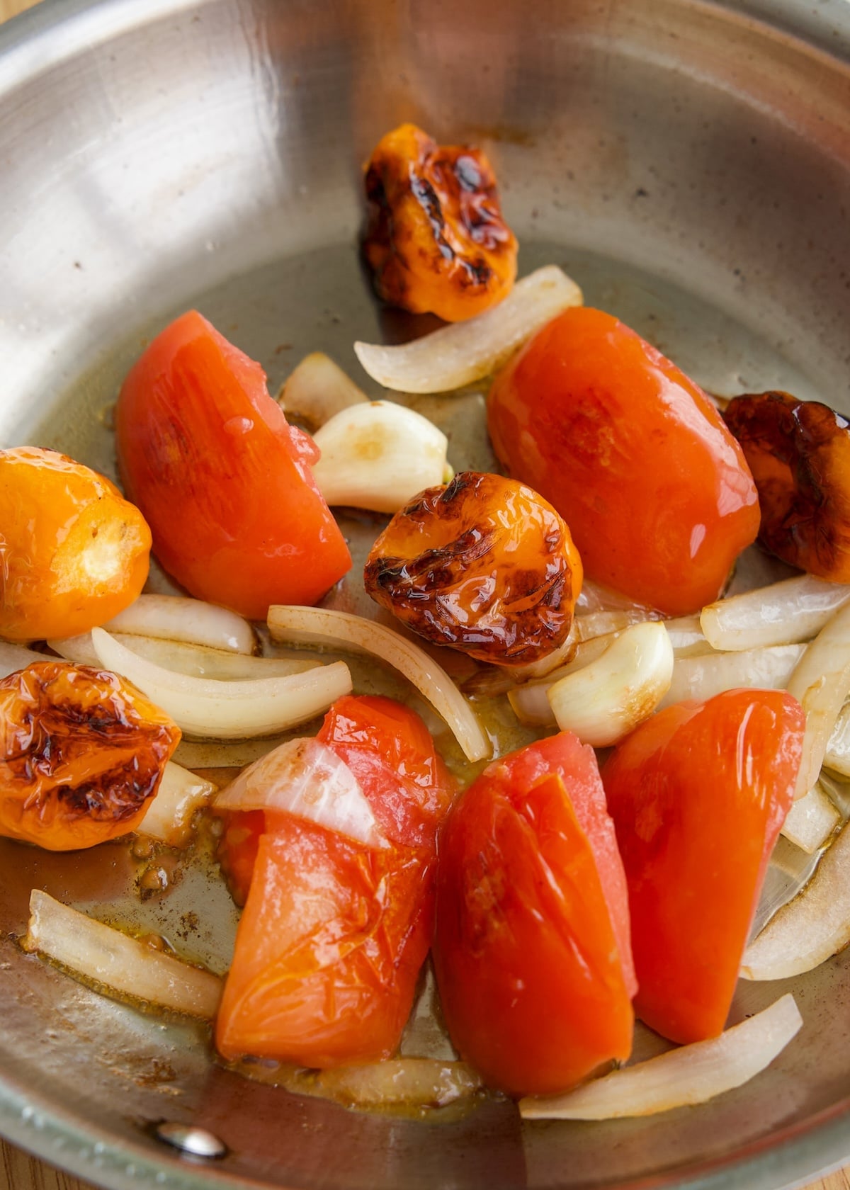 other ingredients added to pan